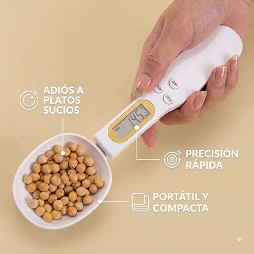 Macro Spoon — precisión rápida, portátil y adiós a platos sucios